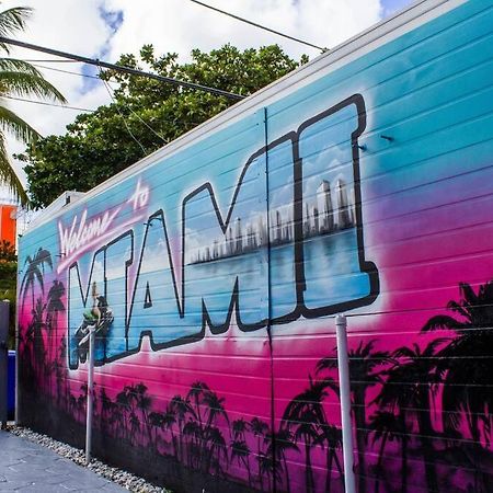 Unique Miami Art Escape W/ Hottub, Arcade & Murals Eksteriør bilde