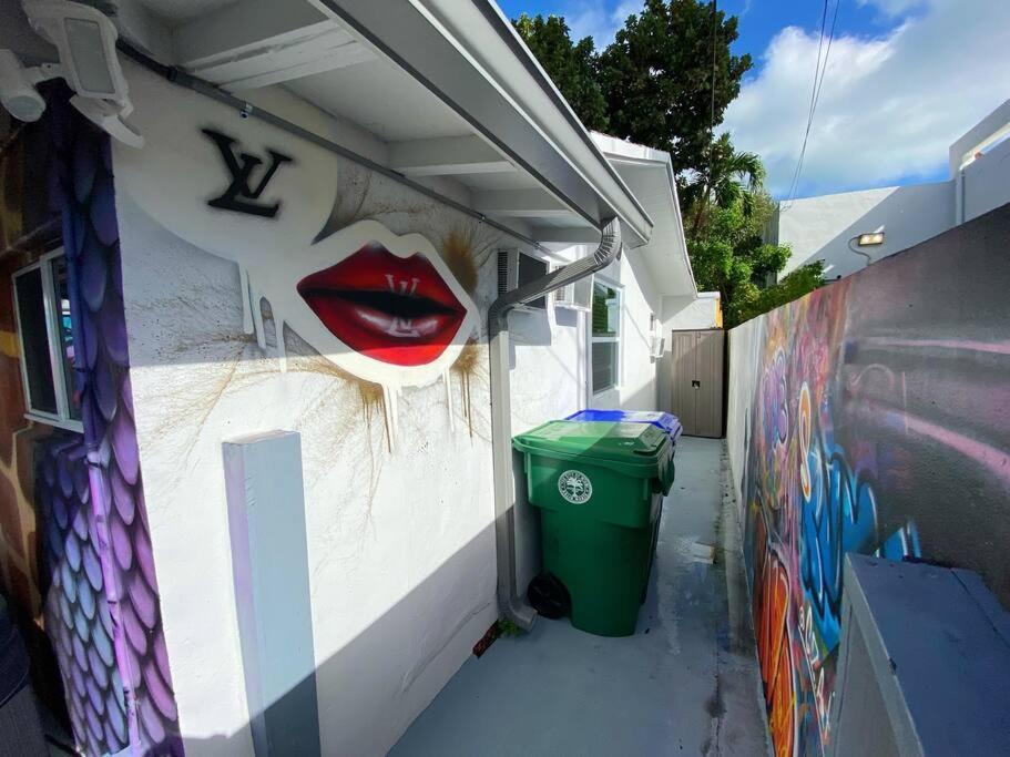 Unique Miami Art Escape W/ Hottub, Arcade & Murals Eksteriør bilde